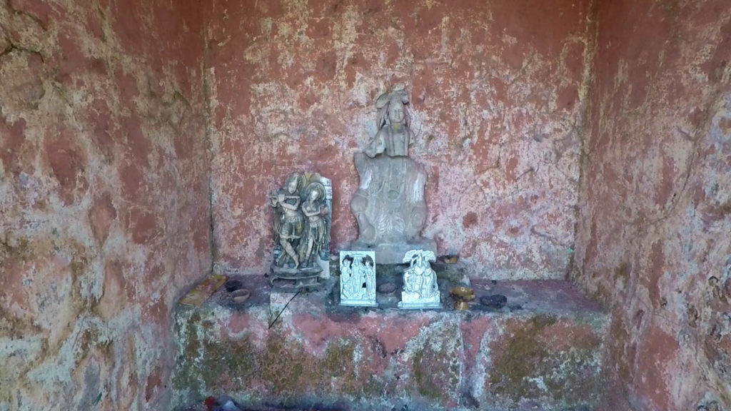 lord krishna temple - kohoj fort